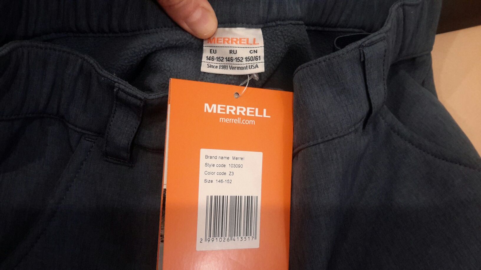 Штани женские-подростковые  MERRELL 146-152 см