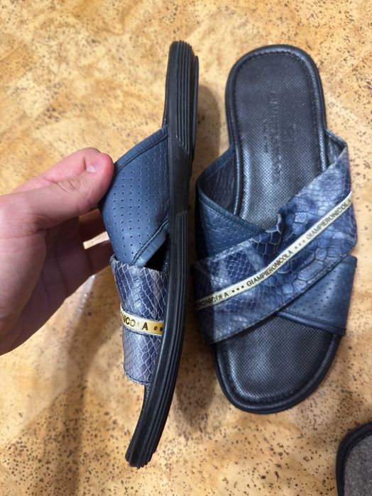 Мужские шлепки Giampieronicola Italy 47 EU