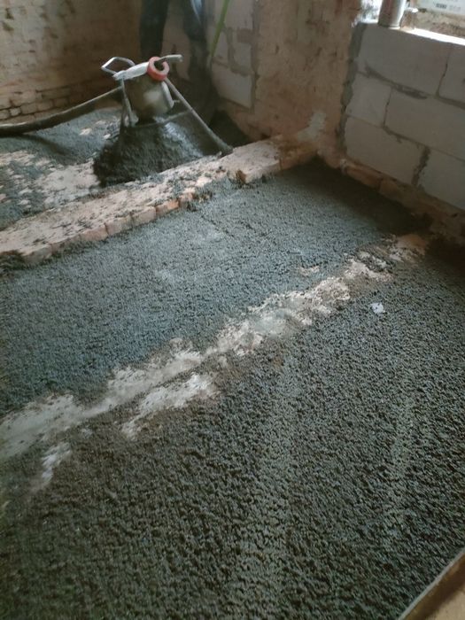 Posadzki maszynowe chudziaki STYROBETON układanie styropianu Włocławek