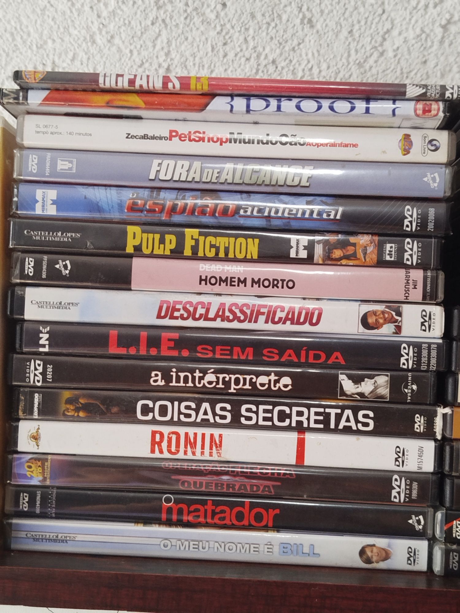 DVDs de filmes novos