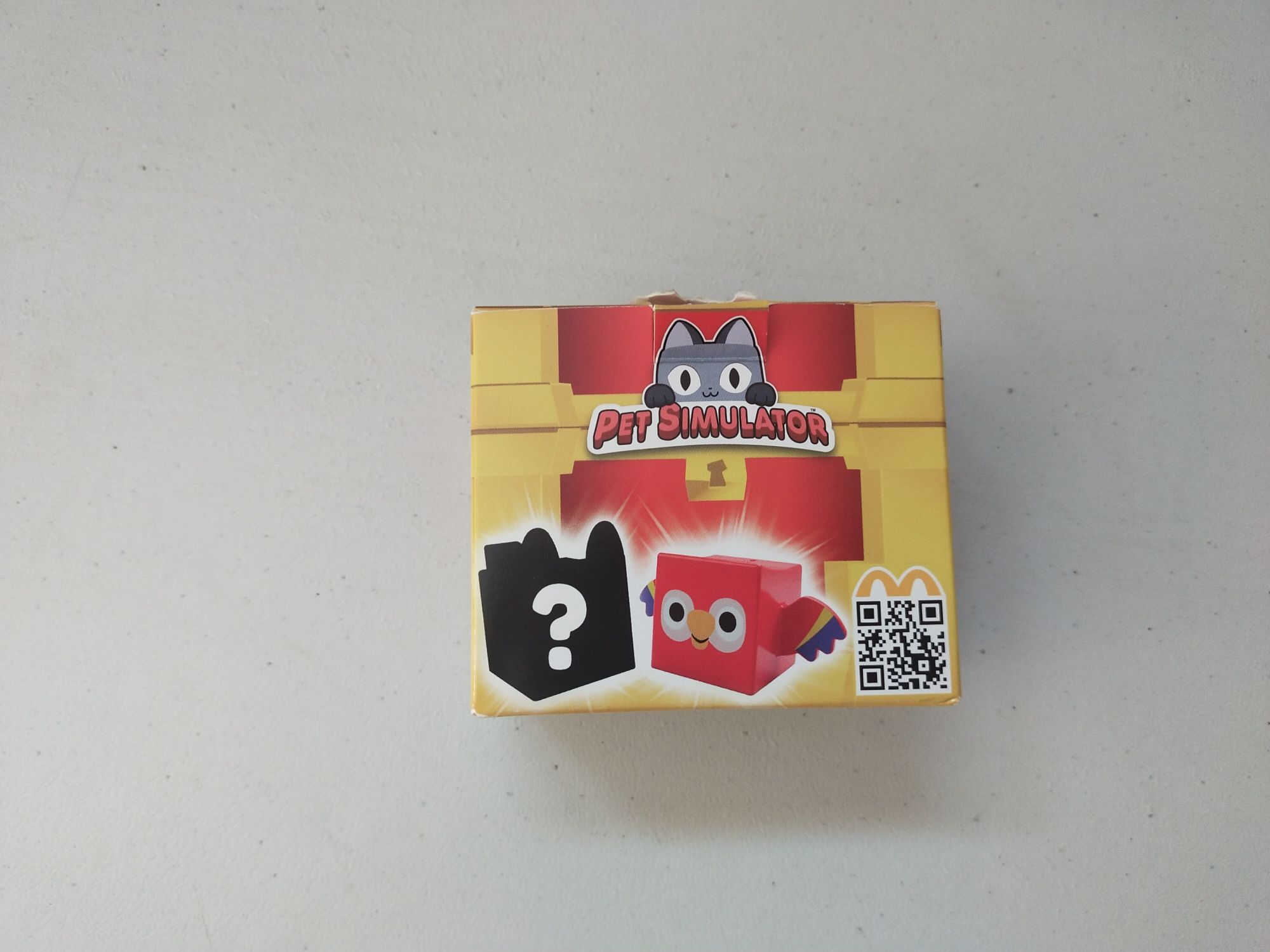 Pet simulator Happy Meal MacDonalds. Macaco e Pássaro