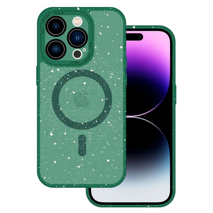 Tel Protect Magnetic Splash Frosted Case Do Iphone 15 Pro Zielony