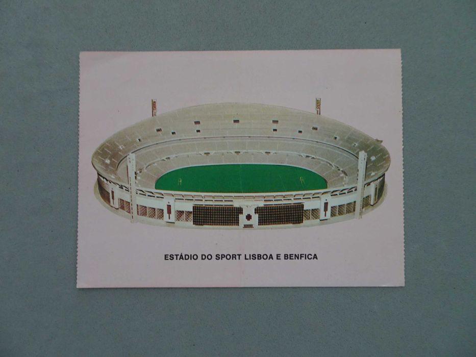 Bilhete de Futebol Benfica Dukla Praga Taça Vencedores das Taças 1986