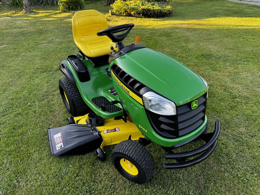 Traktorek kosiarka John Deere 24km, kosisko 125cm + przyczepka gratis!