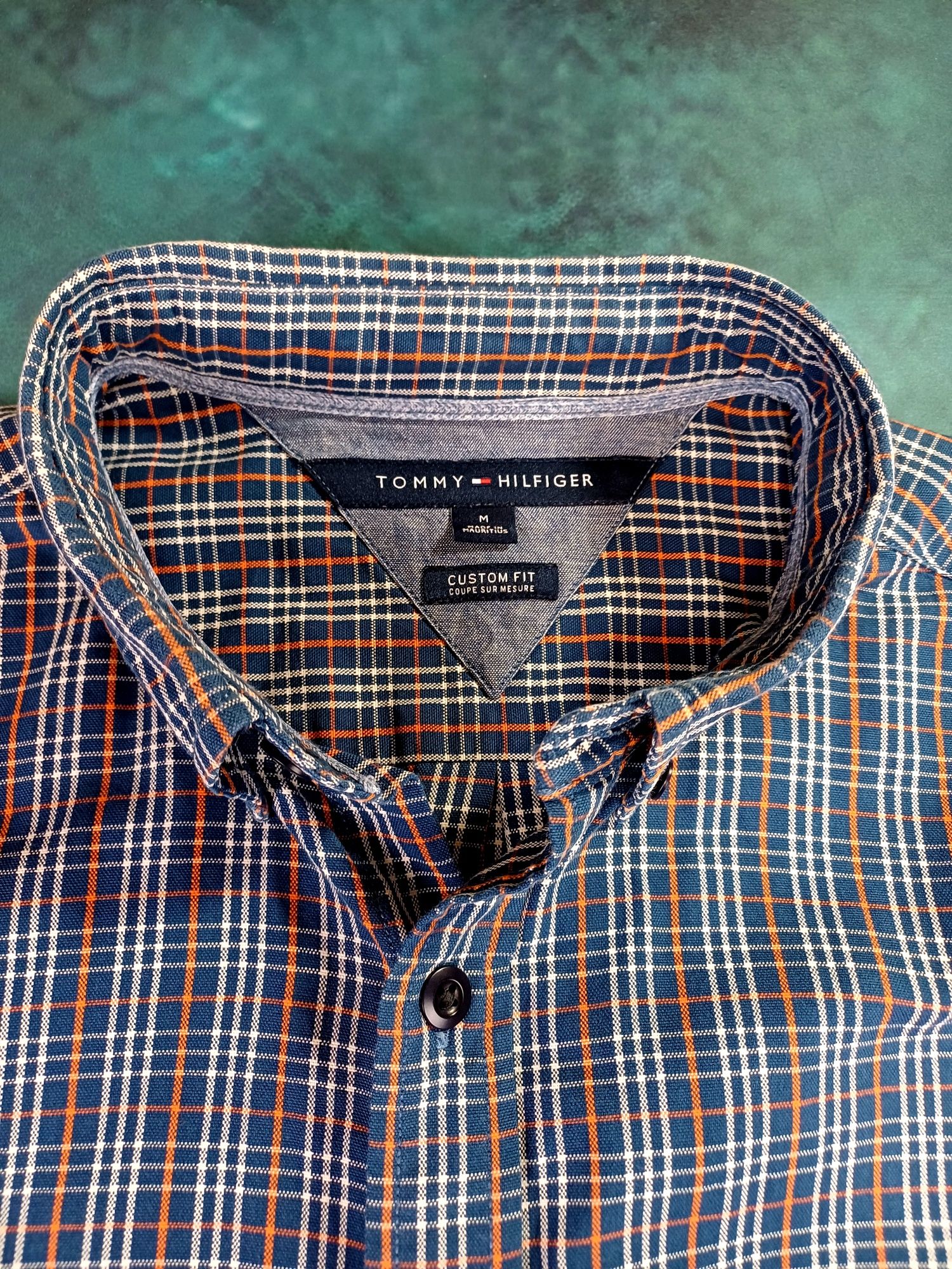 Koszula męska w kratkę Tommy Hilfiger rozmiar L
