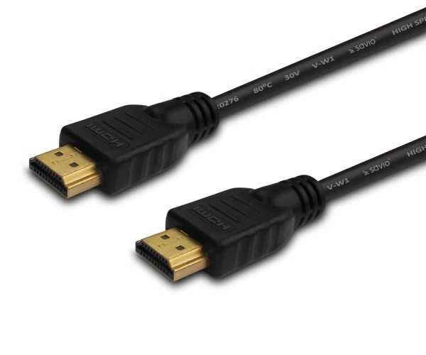 Kabel HDMI Savio CL-37 100 cm pozłacane styki