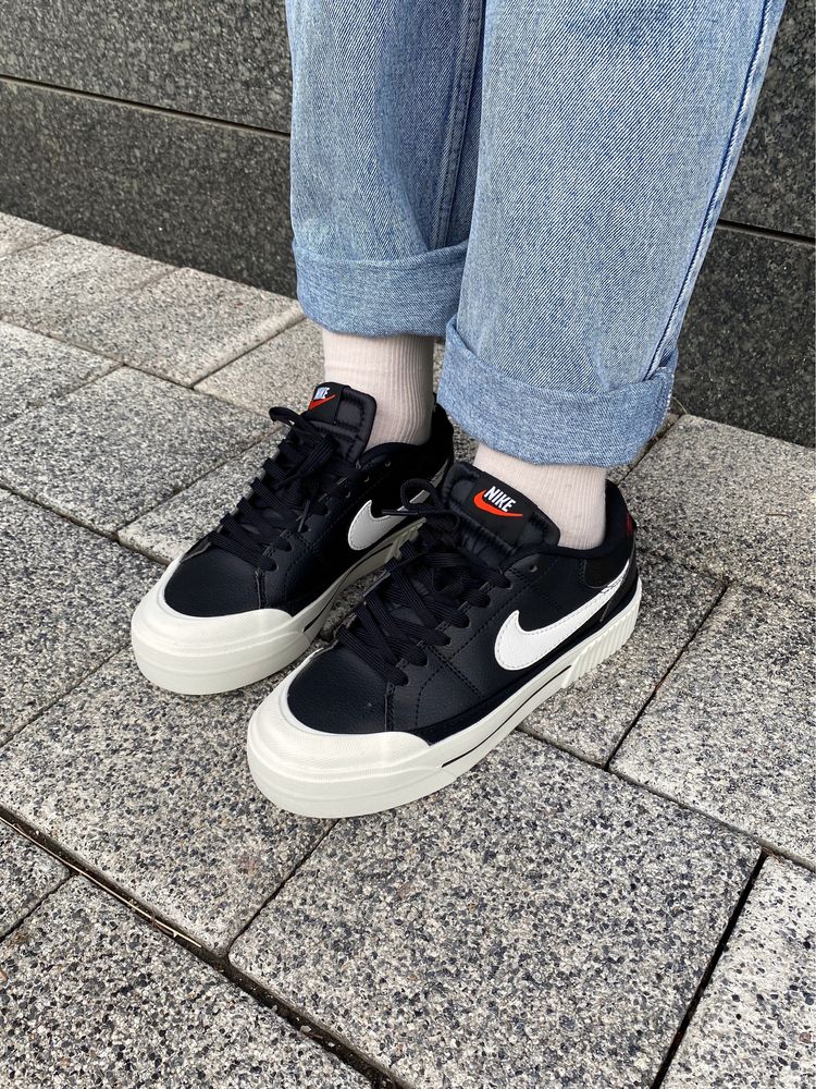 Nike Court Legacy Lift Black