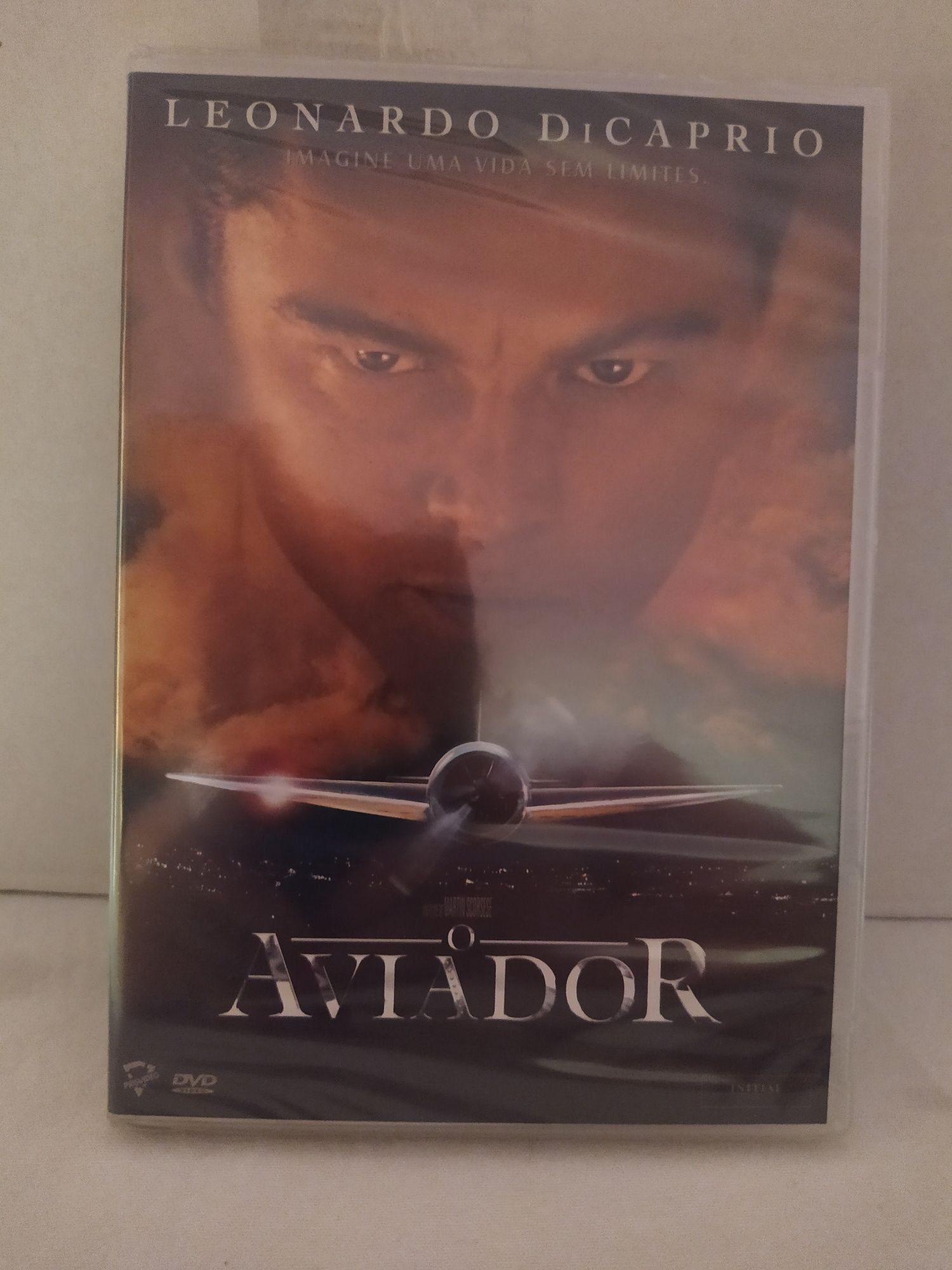 DVD. O Aviador. Com Leonardo Dicaprio. NOVO