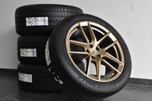 Koła Porsche 20 OE MACAN TURBO S GTS Nowe LATO Michelin 2024 GOLD