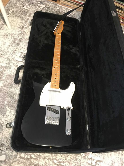 Fender Standard Telecaster MN WPG Black SS czarny Case Made in Mexico