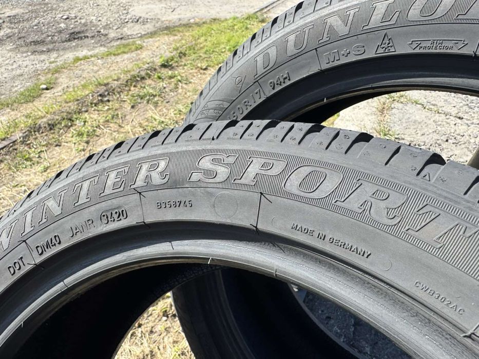 Зимові шини Dunlop 225/50 R17 резина RunFlat