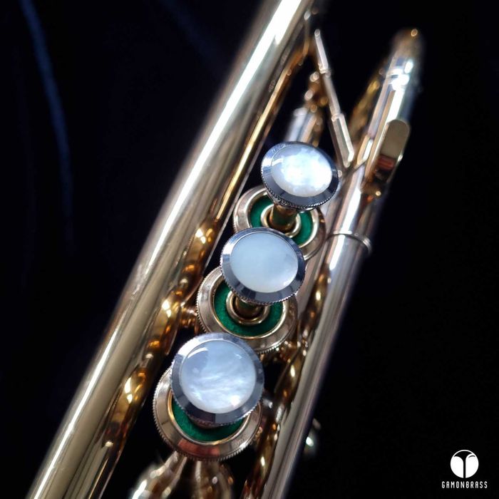 Trąbka Henri Selmer Paris Eb / D radial valves futerał Gamonbrass