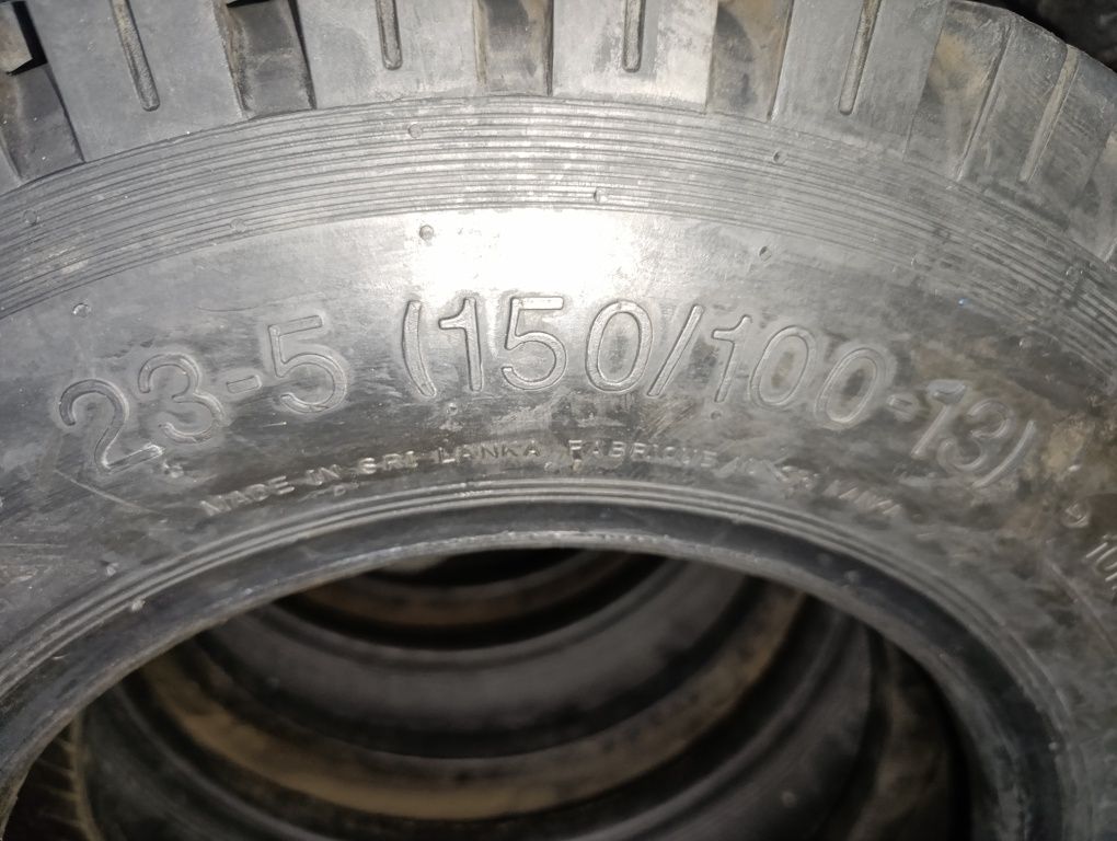Opony 23x5 wózek widłowy GPW prasa   prasa bizon