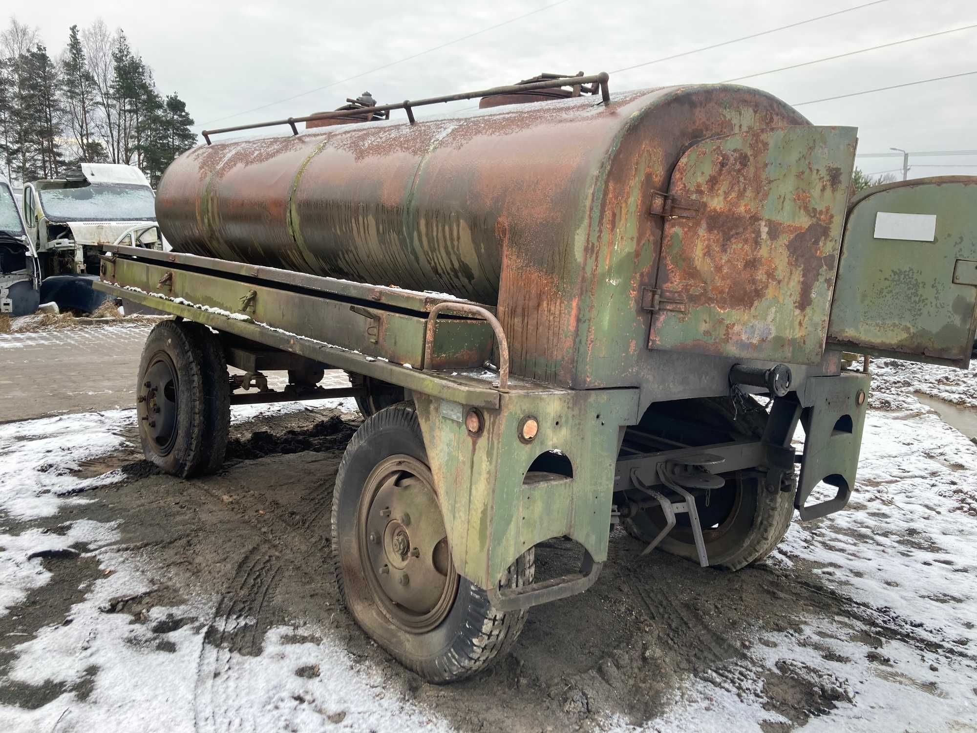 cysterna beczka aluminiowa po paliwie 3000 L