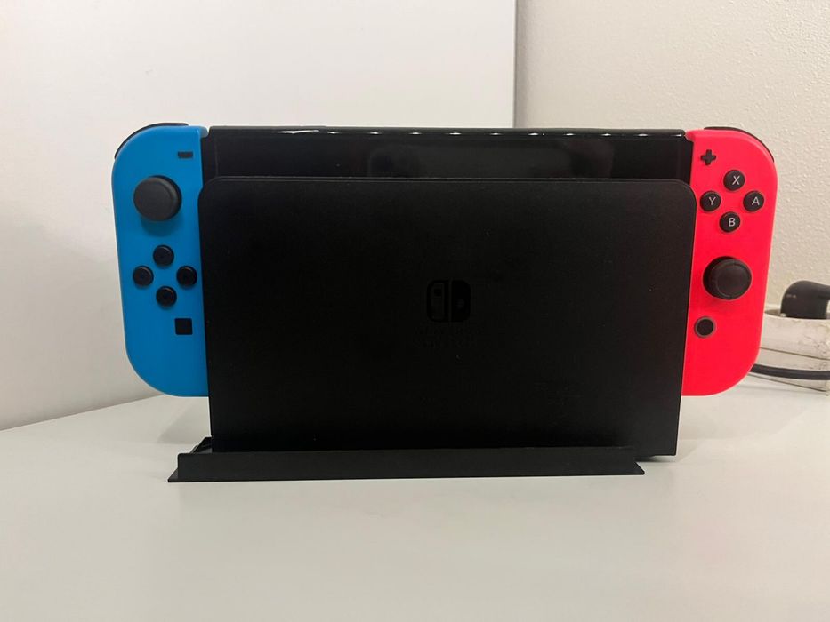 Nintendo Switch OLED + Karta pamięci + Gra + caly zestaw! *JAK NOWE*