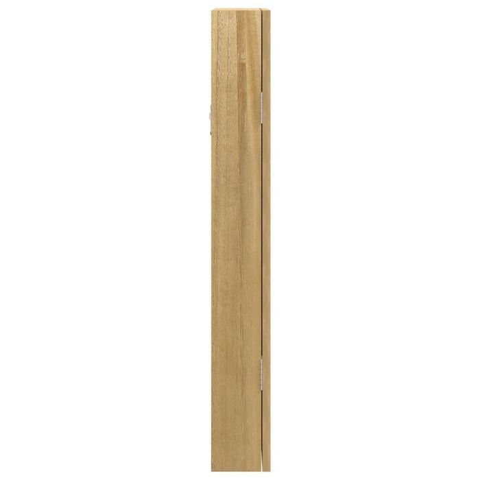 Vidaxl Wisząca Szafka Na Biżuterię, Z Lustrem, 30X8,5X67 Cm