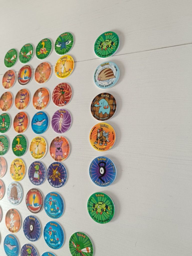 Zestaw Tazo Pokemon 132 sztuki