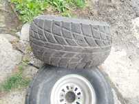Opony szosowe 255x65r9 quad firmy innowa stan dobry 2 szt