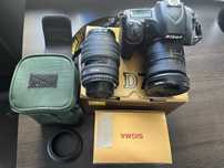 Nikon d750, dwa obiektywy sigma