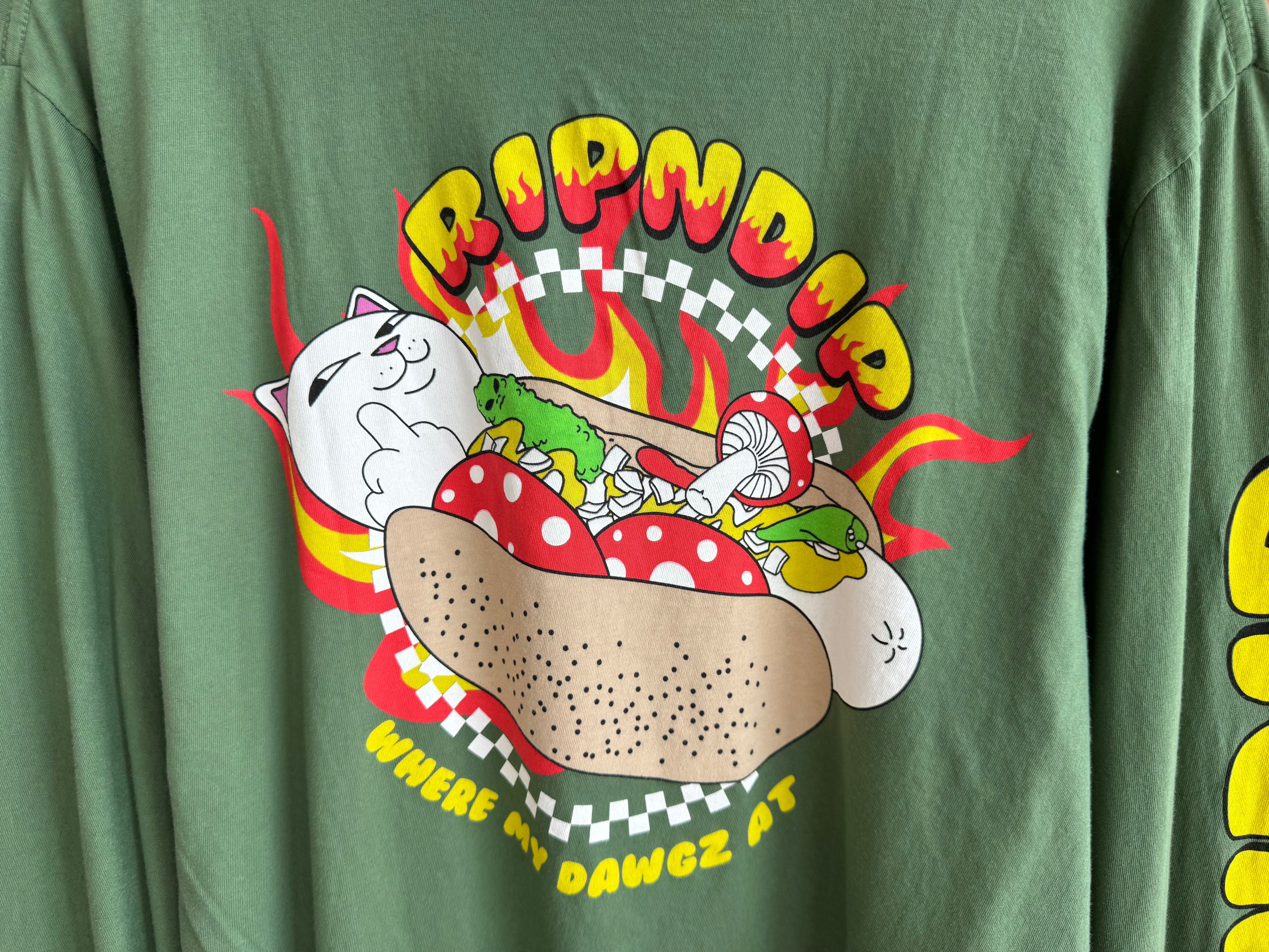??? RipNDip Rip’N’Dip мужская кофта футболка лонгслив размер L NEW