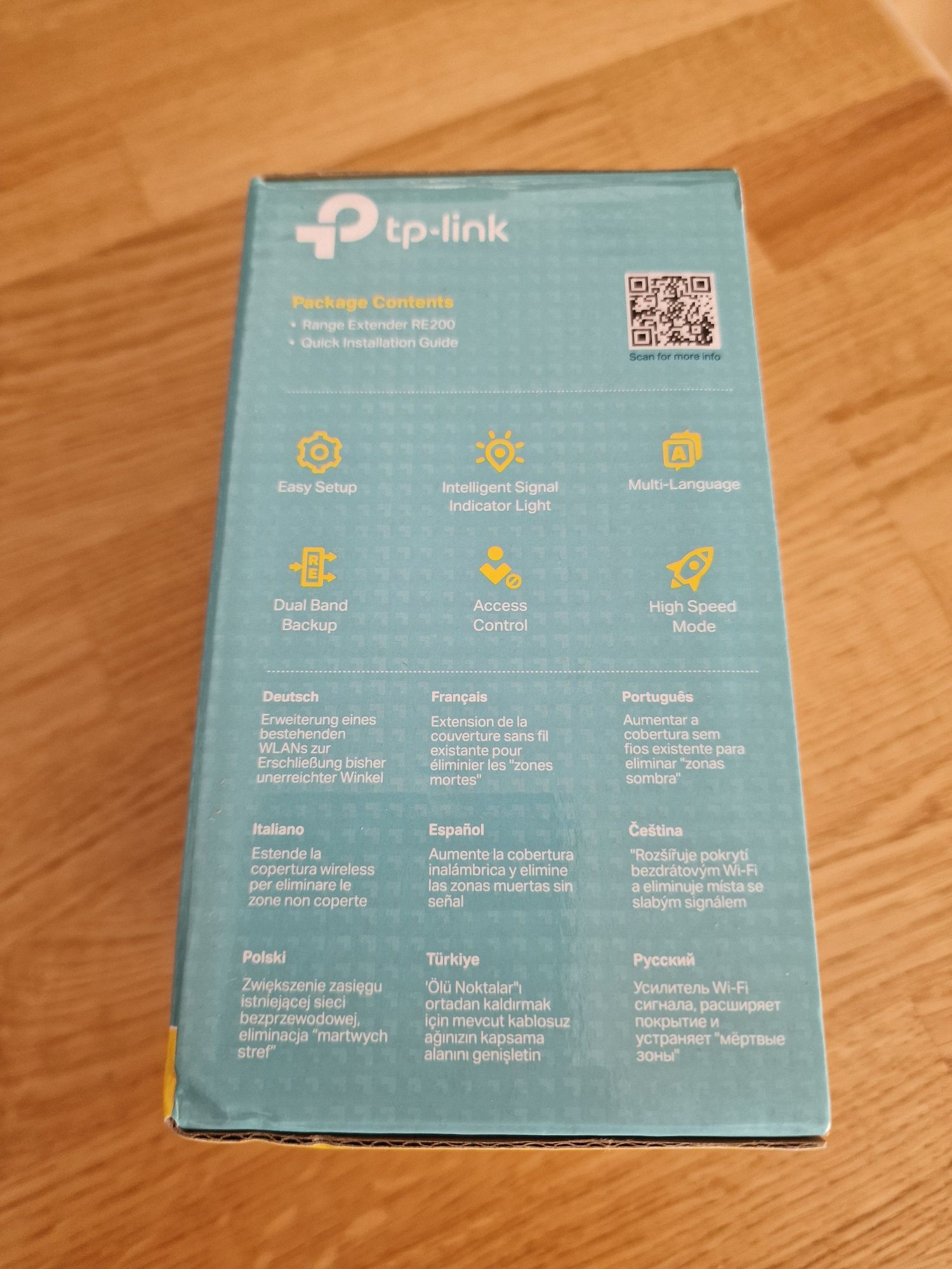 Wzmacniacz Wi-Fi Tp-link AC750 Wi-Fi Range Extender RE190
