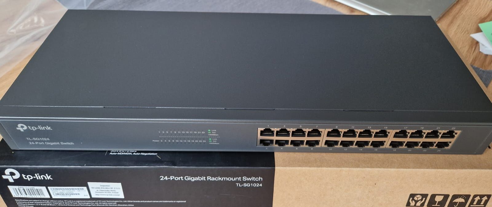 Przełącznik Switch TP-Link TL-SG1024 24portowy Gigabit