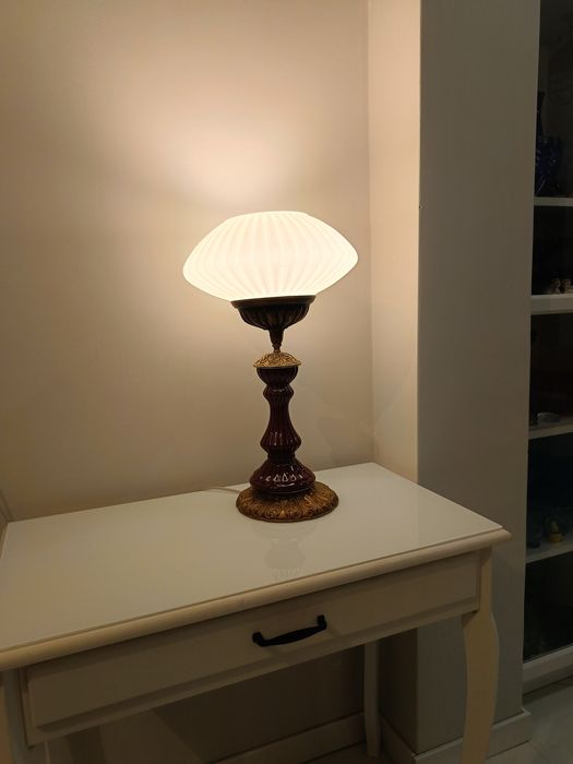 Lampa mosiężna...