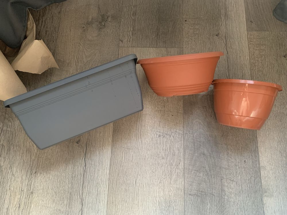 Zestaw donic donice wiszaca doniczki balkonowe bonsai skrzynki