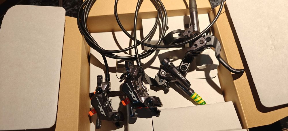 Zestaw hamulców Shimano XT BR-M8120 przd + tył NOWE!