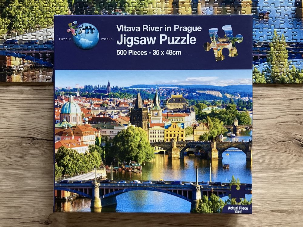 Puzzle 500 Wełtawa Praga