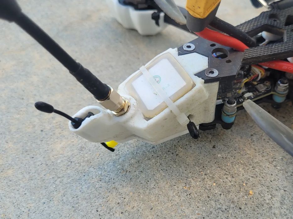 Suporte Antena Traseira para Drone Mark4 5"