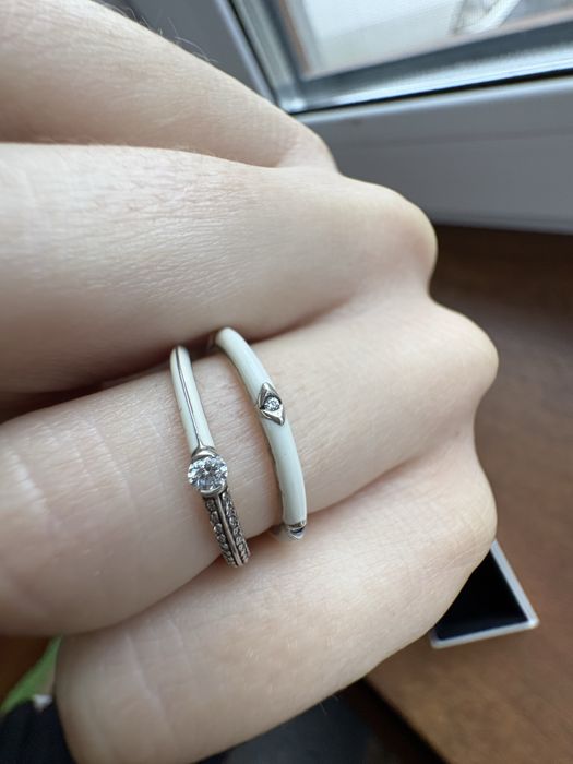 Каблучка Pandora – оригінал, срібло 925