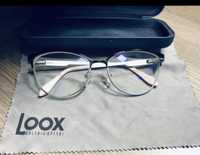 Okulary korekcyjne LOOX zerówki 0 antyrefelks