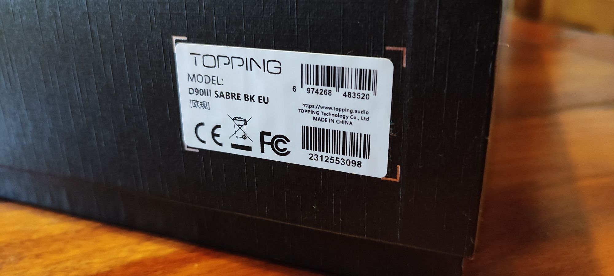 DAC Topping D90 III Sabre, jak nowy, gwarancja