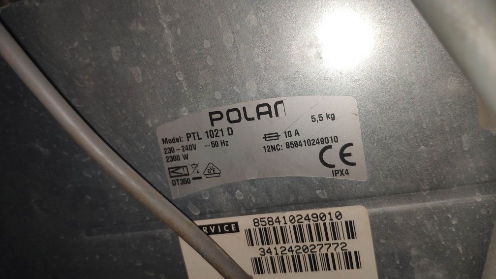 Czesci do Pralki Polar Ptl 1021 D