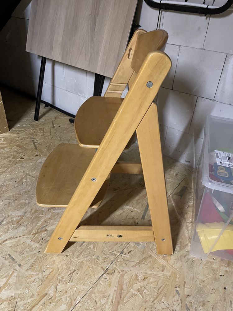 Krzesełko dzieciece drewniane