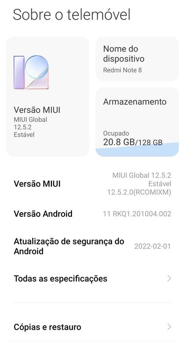 Xiaomi Redmi Note8
128GB/4GB