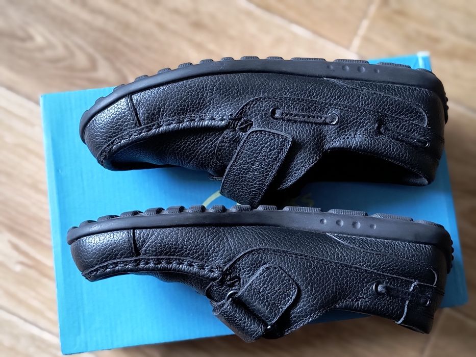 Напівчеревики дитячі шкіряні Clarcs, розмір 36