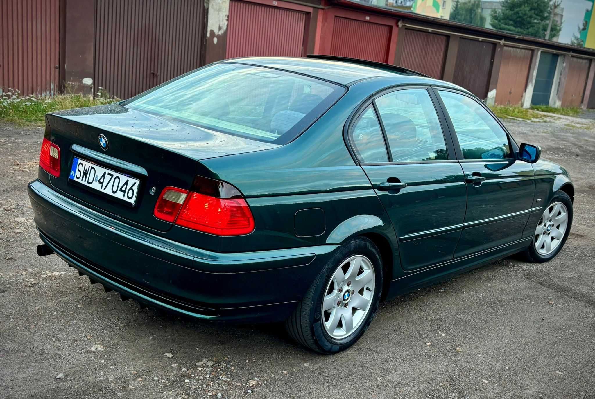 BMW 3 E46 1.8i SEDAN - Klimatyzacja - Szyberdach - Ringi - BDB STAN -