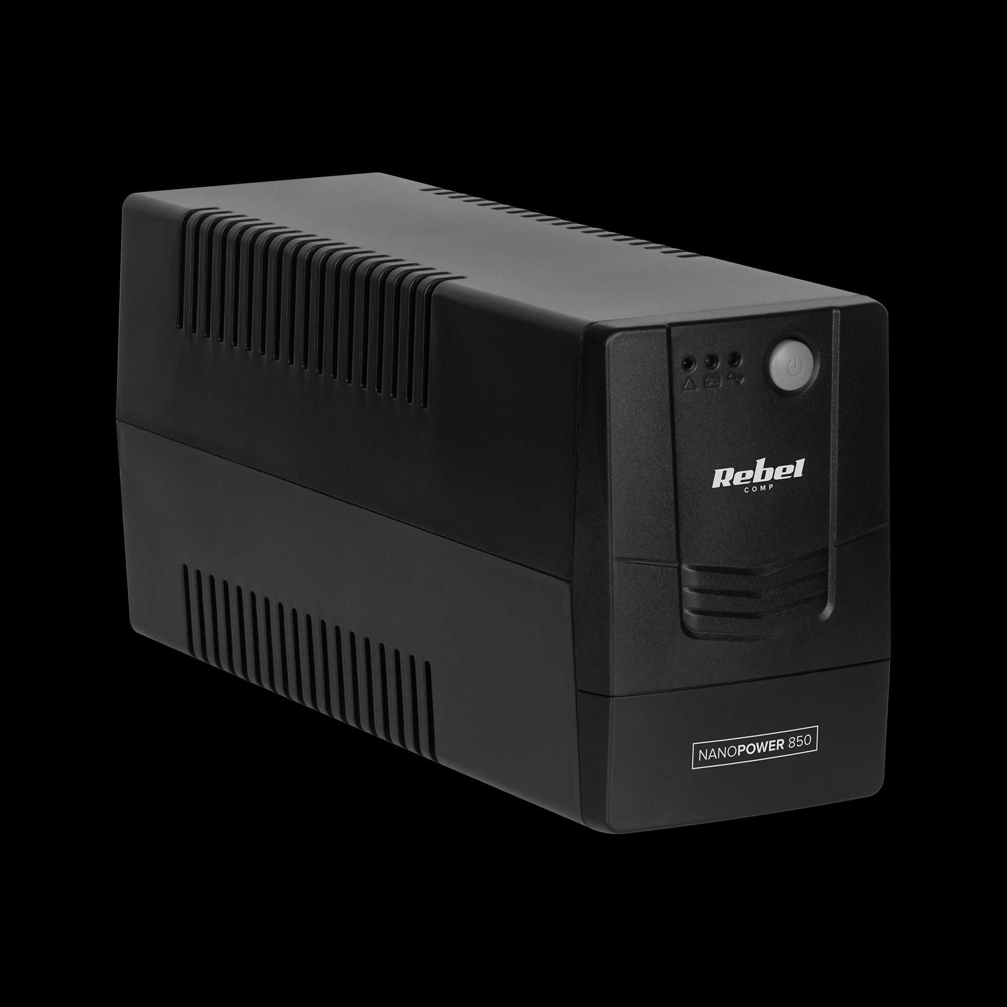 Zasilacz awaryjny komputerowy UPS REBEL model Nanopower 850