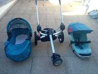 Carrinho de passeio de bebé Quinny Buzz com alcofa