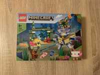 Nowe Lego MINECRAFT 21180 Walka ze strażnikami