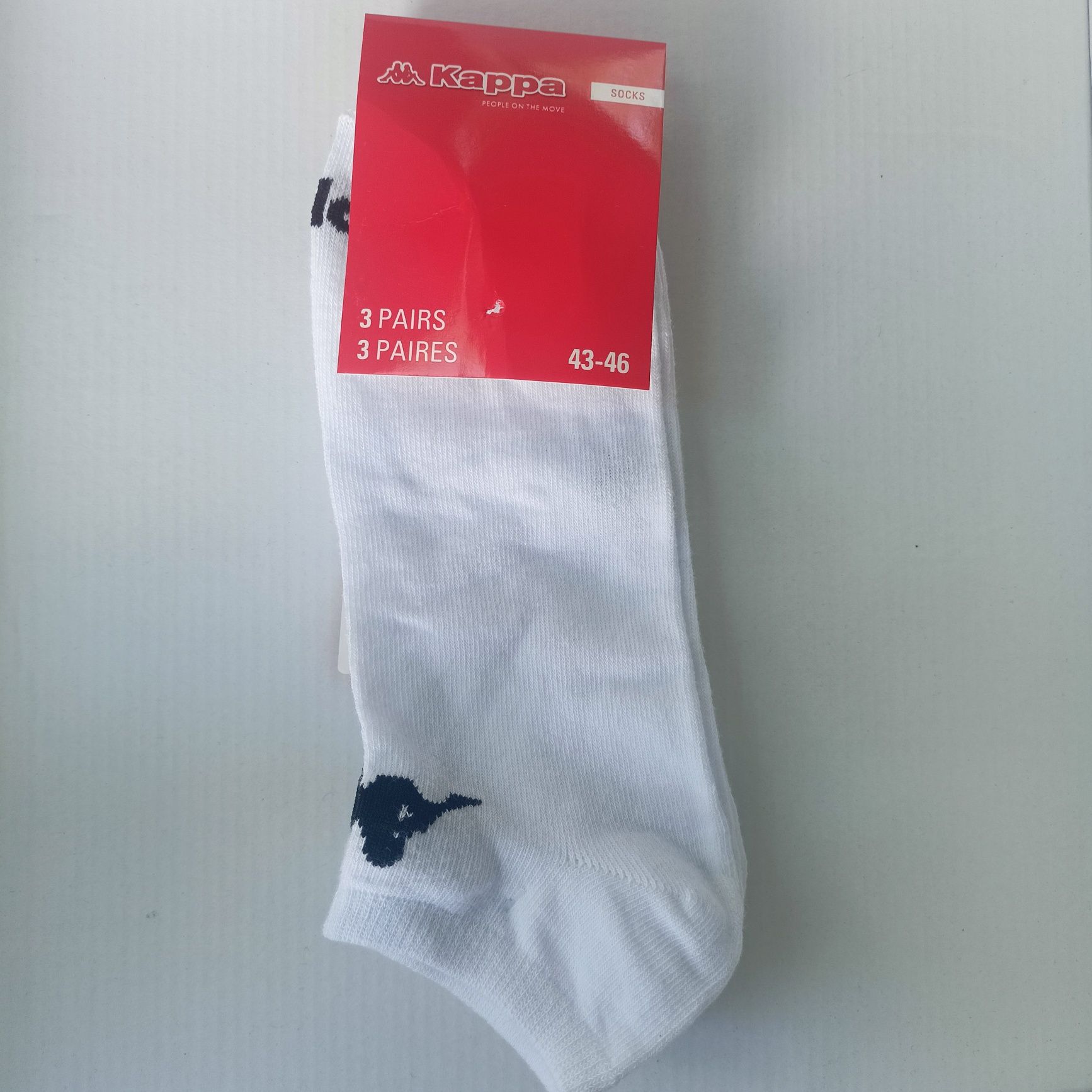 Kappa skarpety Stopki  Białe 43-46