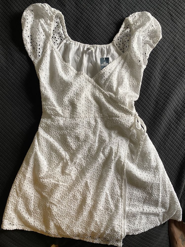 Hollister - Vestido de verão branco | L