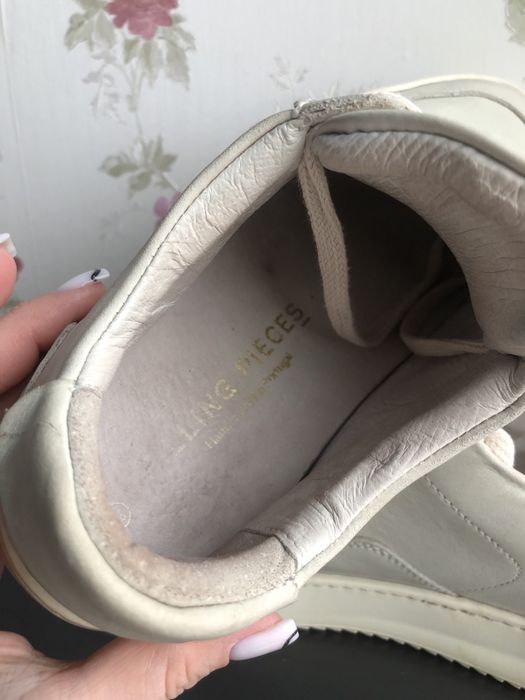 Кеды Filling Pieces, кожаные кеды