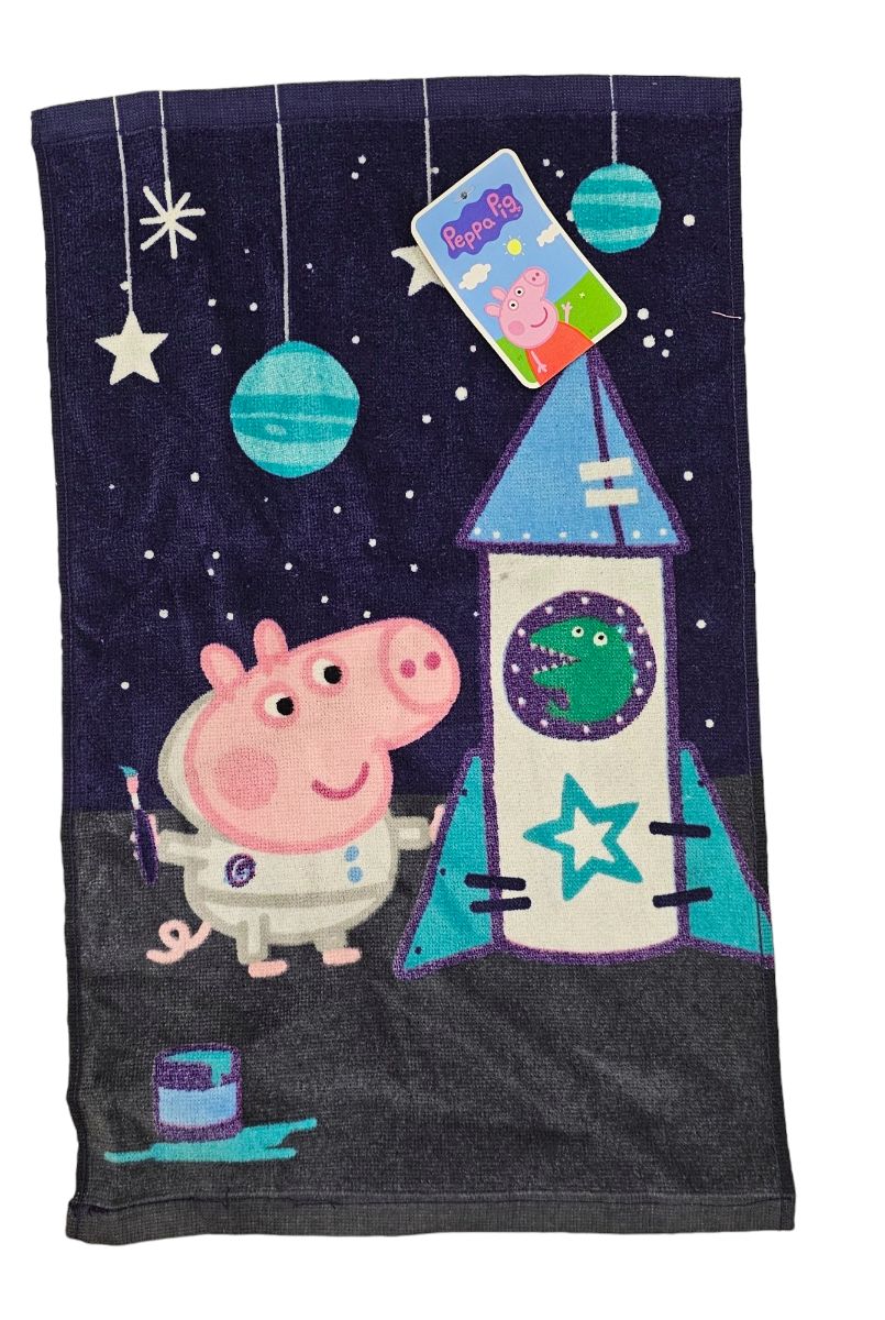 Świnka Peppa Mały Ręcznik Przedszkolaka Dziecięcy Bawełniany 30 X 50