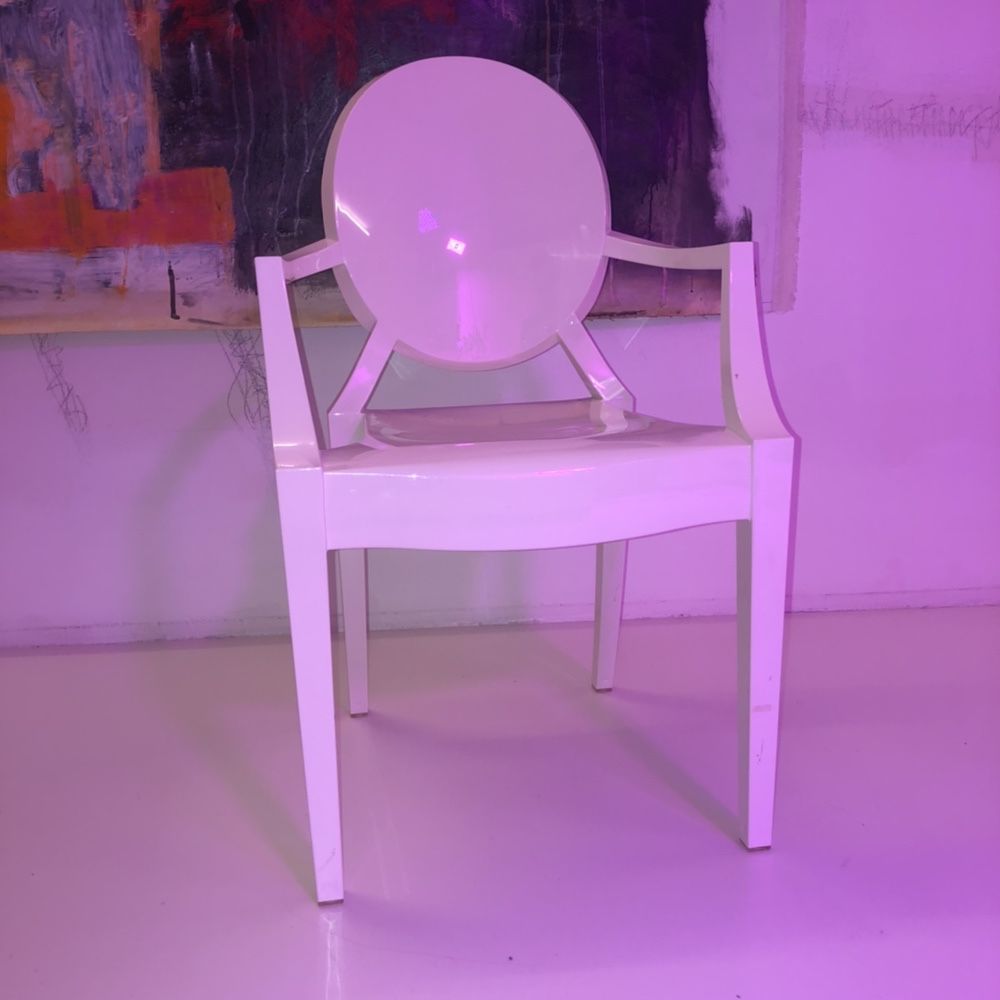 Lou Lou Ghost Kartell krzesełko dziecięce