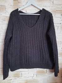 Fioletowy sweter damski Mohito rozmiar L