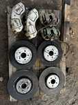 Zaciski Tarcze Klocki w221 w216 63 AMG Konplet