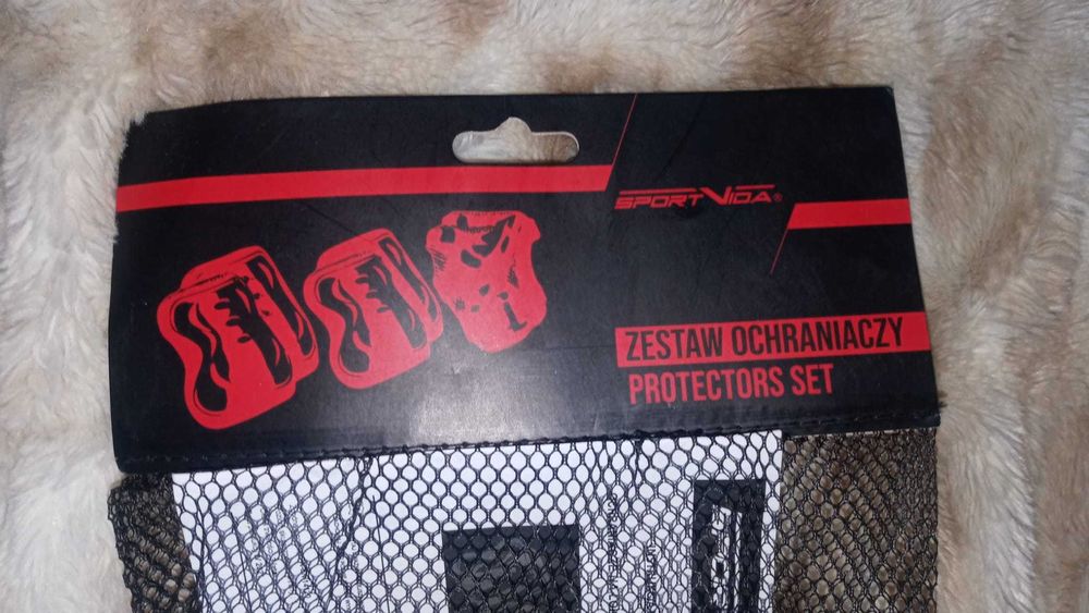 Zestawy ochraniaczy Sportvida SV-KY0005 black/blue S